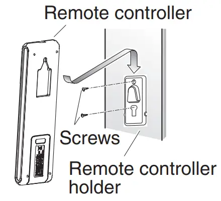 DAIKIN FTXC20CV1B Room Air Conditioner - Remote