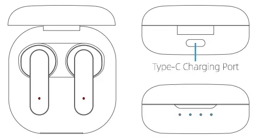 HGCXING ML762 TWS Bluetooth 5.0 Wireless Earphone 4