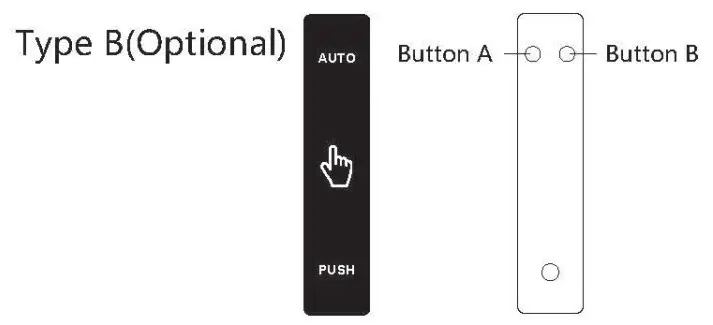 DOORTEC PB04 Wireless Push Button for Automatic Door - fig 2