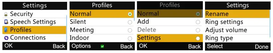 UNIWA 3G Feature Phone - Change your ring or message tone