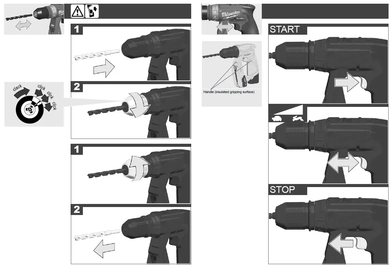 milwaukee -M12 -FDDX -Fuel- Drill-Driver -with -Interchangeable- Heads -6