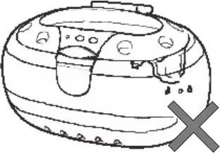 kogan Ultrasonic Jewellery Cleaner - Do not add too much water