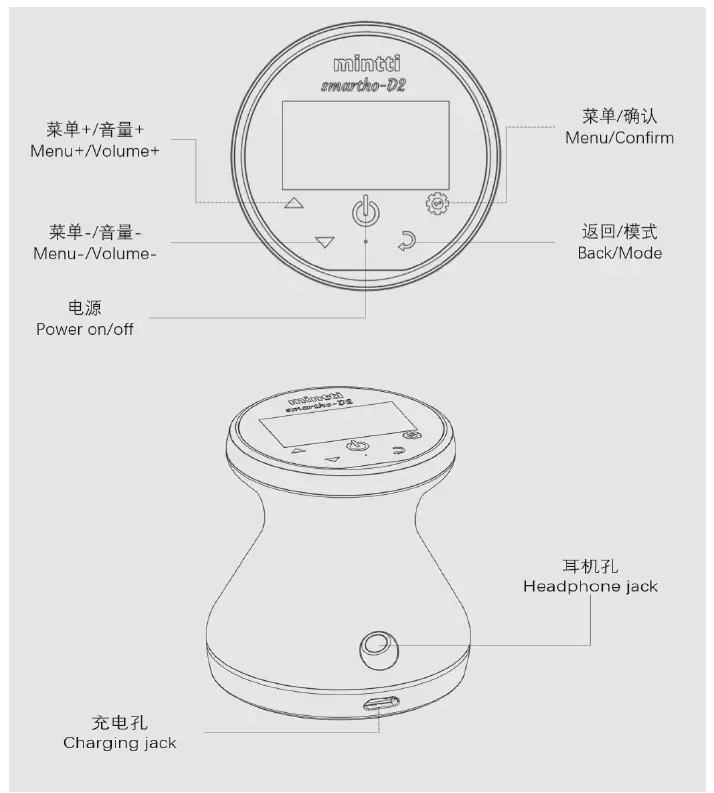 minttihealth Smartho-D2 Electronic Stethoscope fig -2