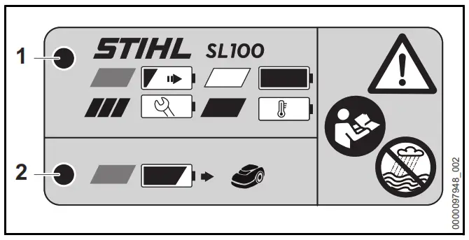 STIHL SL 100 iMOW Charger - fig 3