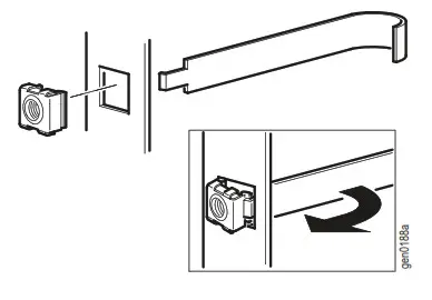 Schneider Electric Rack Accessory Short Shelf Kit Install the cag