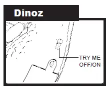 Roller Maz RC Dinoz RC T-Rax Toy fig 4