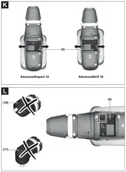 BOSCH AdvancedImpact 18 Home and Garden Cordless Drill Driver - overview 5