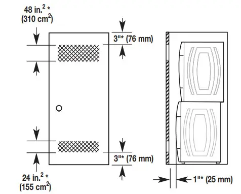 WHIRLPOOL DRYER VENTING SPECIFICATIONS - figure 3