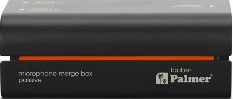 Palmer AHPTAUBER Tauber Microphone Merge Box Passive .