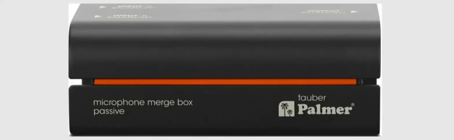 Palmer Ahptauber Tauber Microphone Merge Box Passive User Manual