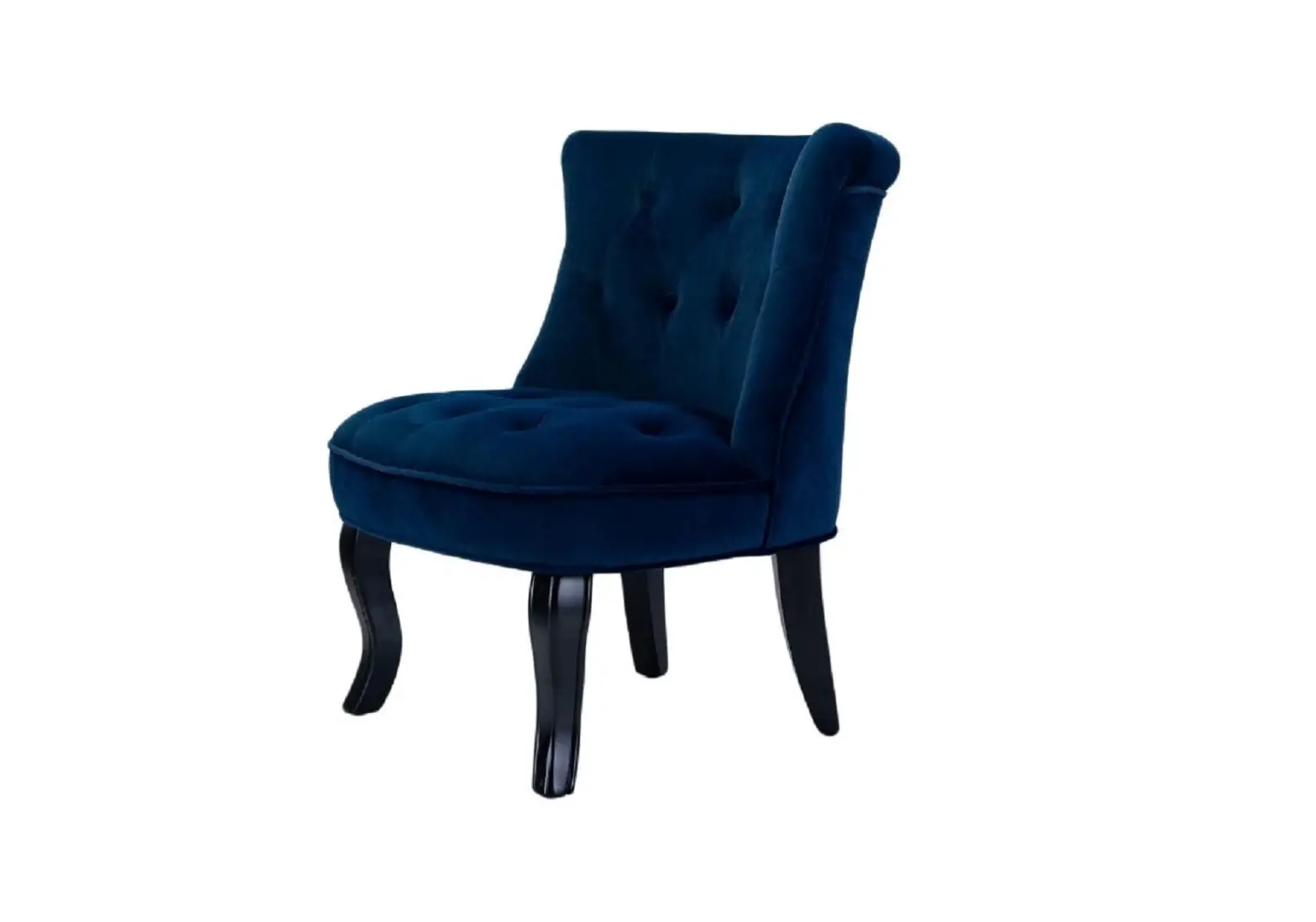 Hulala Eu-ma3288-3 Jane Navy Tufted Accent Chair Instruction Manual