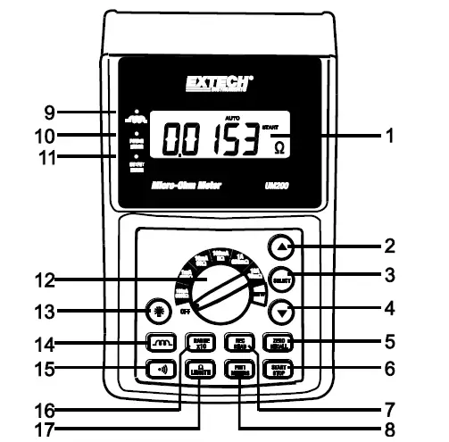 EXTECH-UM200-Micro-Ohmmeter-fig1