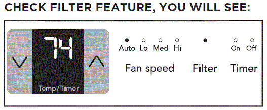FRIGIDAIRE FHTC142WA2 Wall Room Air Conditioner-21