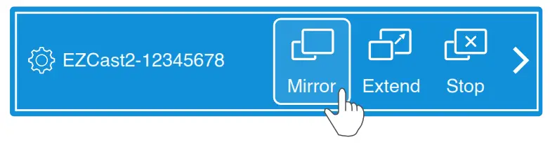 EZCast2 Wireless Display Receiver - Mirroring