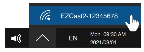 EZCast2 Wireless Display Receiver - wifi 1