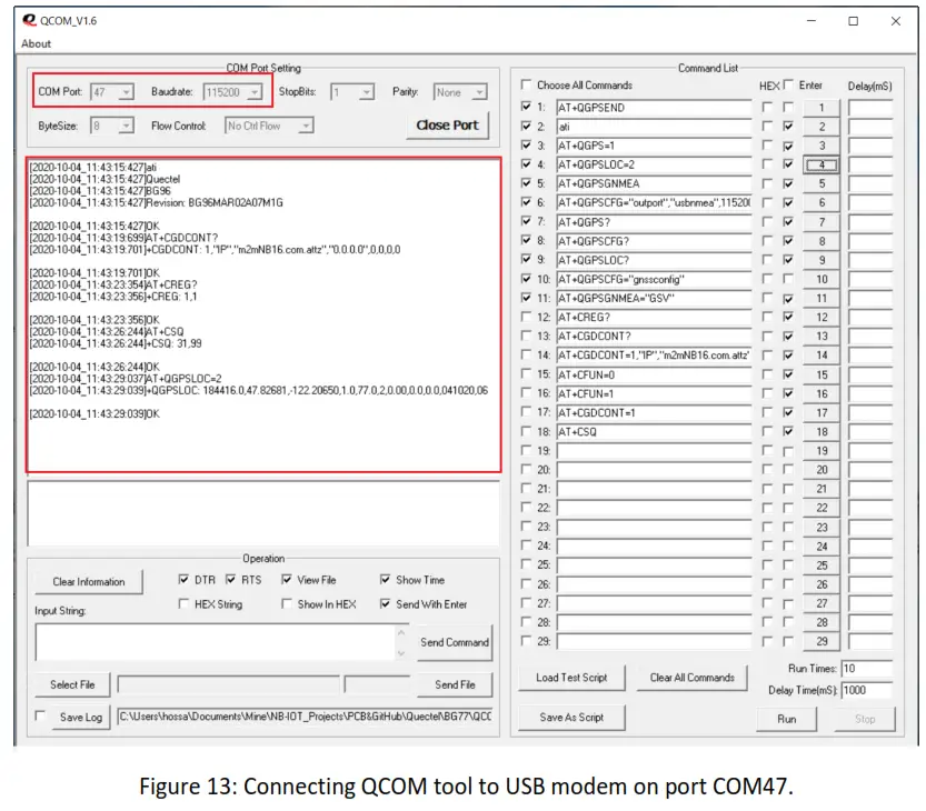 5G-HUB QCOM Tool Wireless Modules - Figure 13