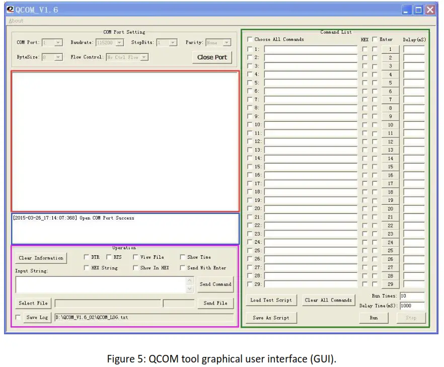 5G-HUB QCOM Tool Wireless Modules - Figure 5