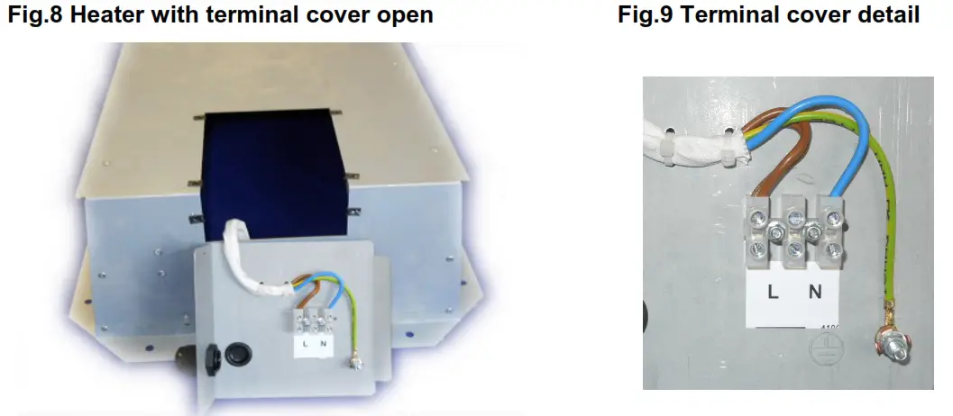 CONSORT CLAUDGEN HE7237SL Surface Ceiling Heaters - fig4