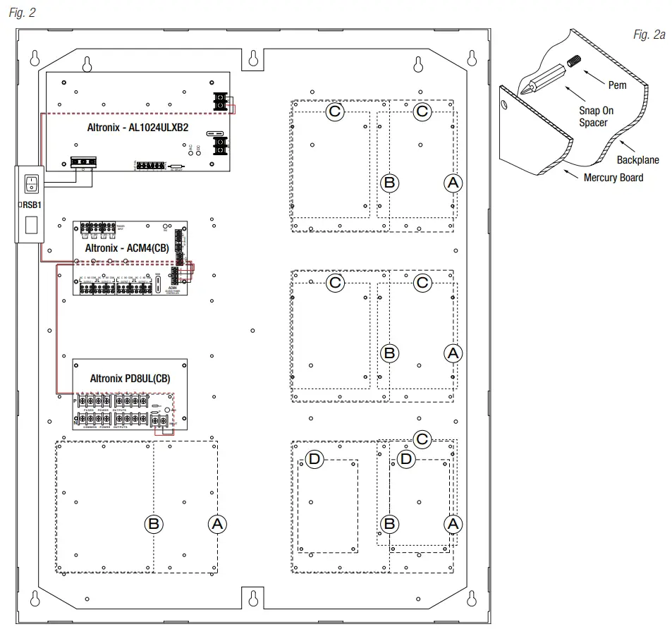 TROVE T2MK74 Altronix Mercury Kits - fig 2