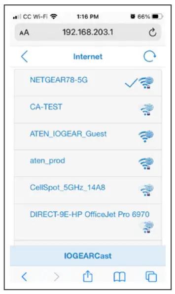 IOGEAR Q1670 Mini Wireless Screen Sharing-fig10
