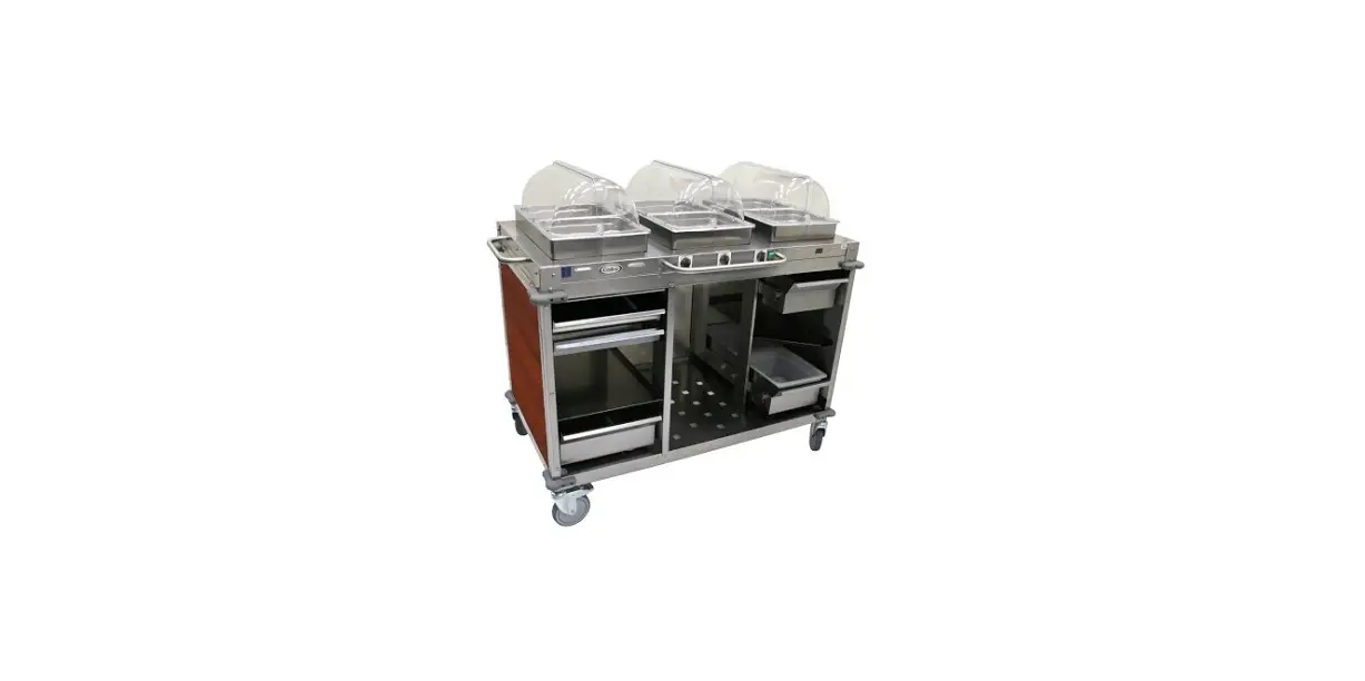 Cadco Cbc-hhh-l Series Cbc-hhh-l6 55-inch Electric Hot Food Servingt Counter User Manual