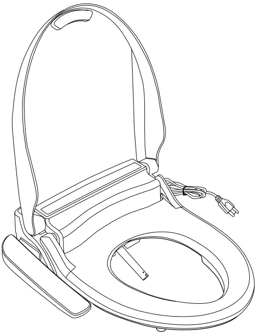 brondell SWASH CL1500 Advanced Bidet Seat