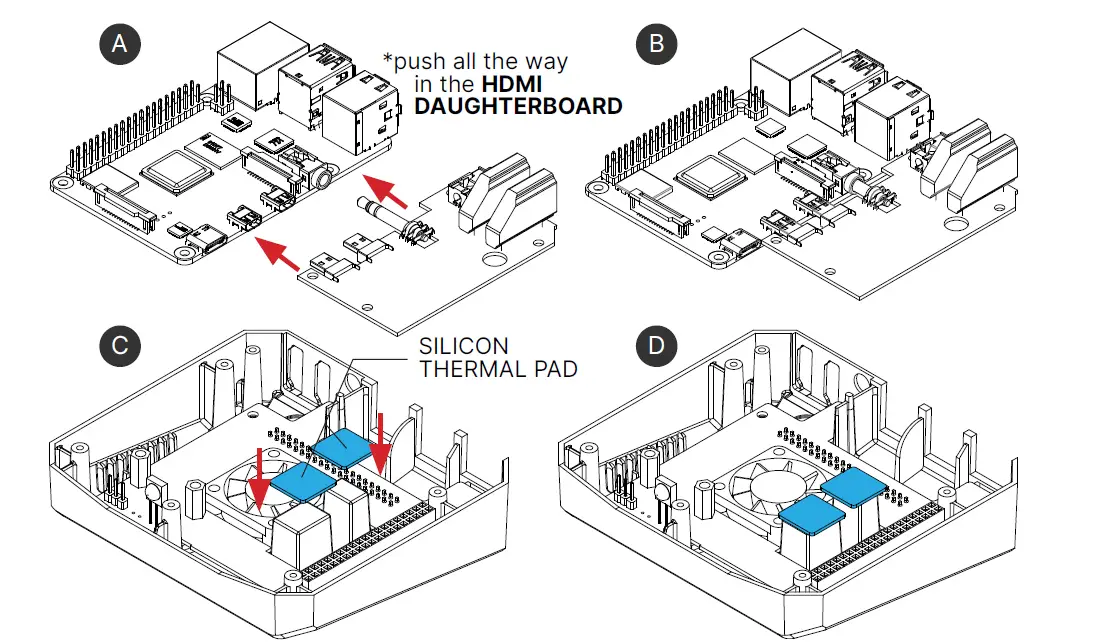 ARGON 40 M.2 Expansion Board USB 3.0 to M.2 SATA SSD Adapter fig (2)