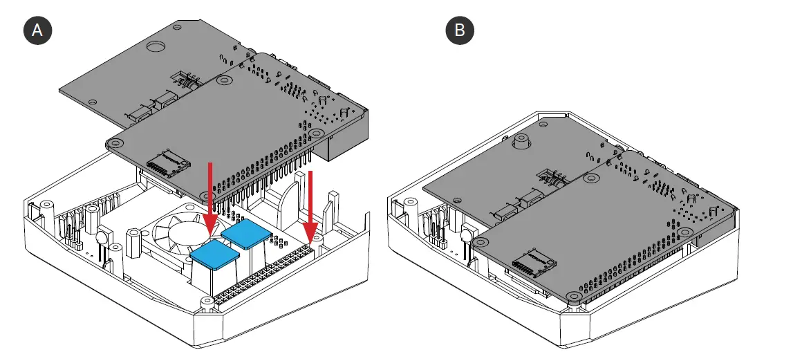 ARGON 40 M.2 Expansion Board USB 3.0 to M.2 SATA SSD Adapter fig (3)