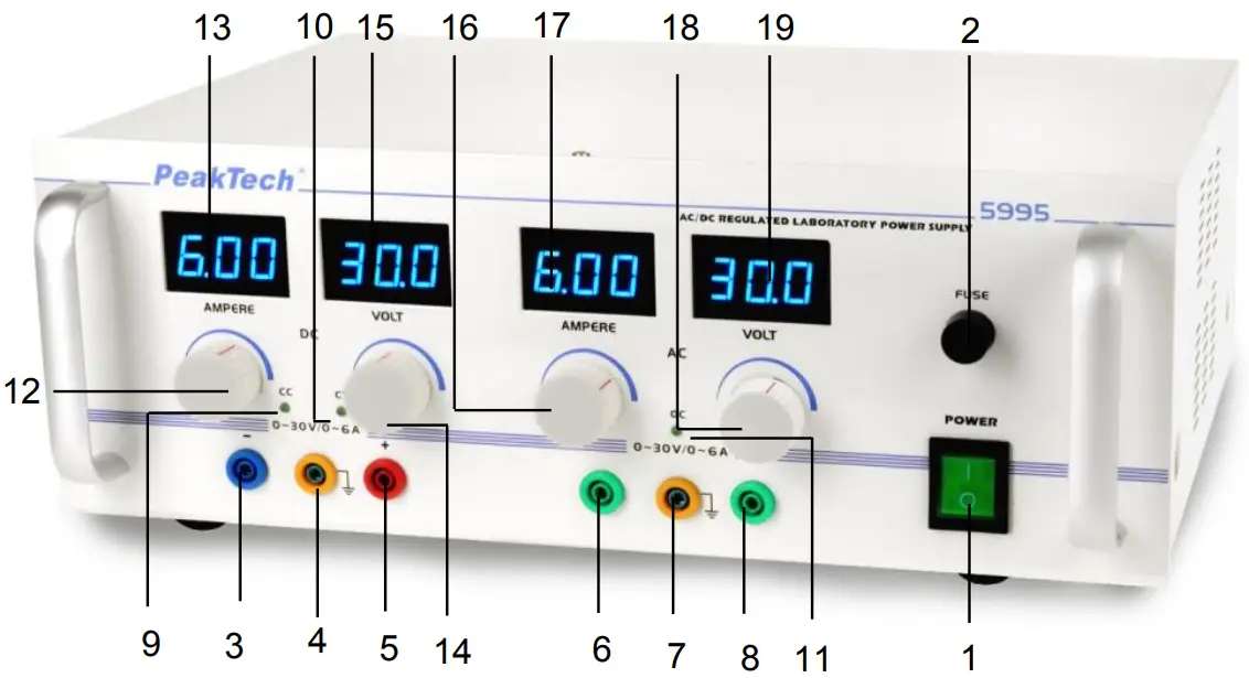 Front Panel Controls