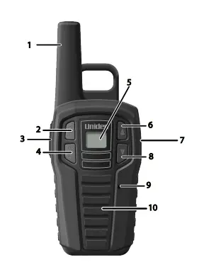 Uniden-SX167-2CH-FRS-Two-Way-Radio-Walkie-Talkies-Fig-1