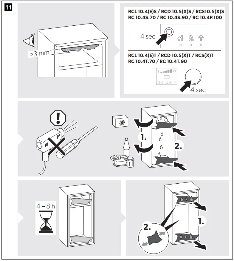 DOMETIC RC10.4S.70 Compressor Refrigerator - fig 13