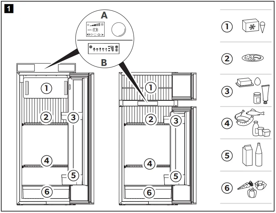 DOMETIC RC10.4S.70 Compressor Refrigerator - fig 3