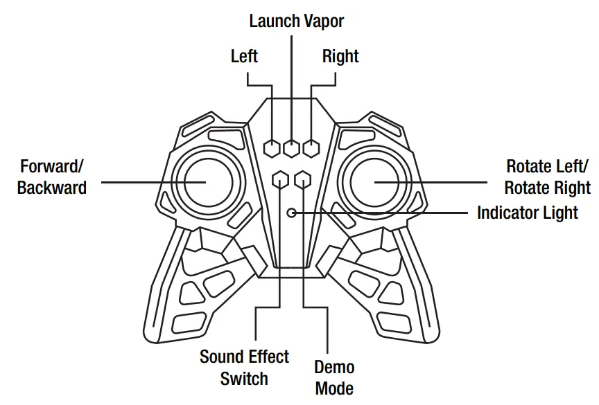 KidiRace KR 2412 Remote Control RC Drifter - fig 2