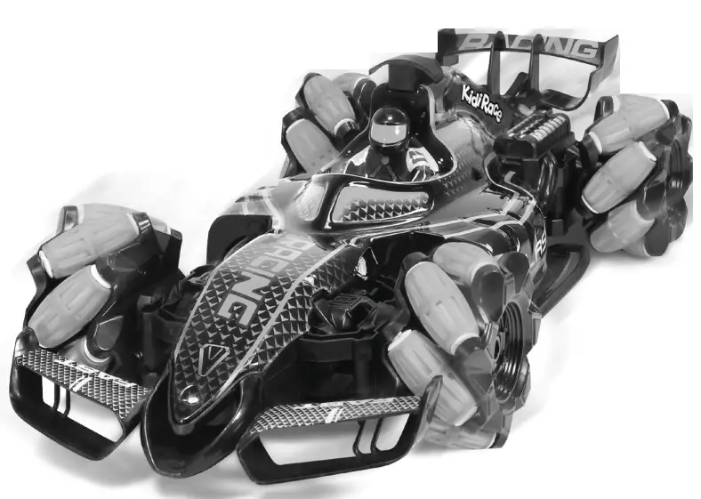 KidiRace KR 2412 Remote Control RC Drifter