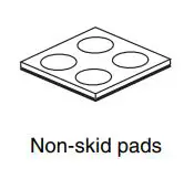 YAMAHA NS-SW700 Subwoofer Owner’s Manual - SUPPLIED ACCESSORIES