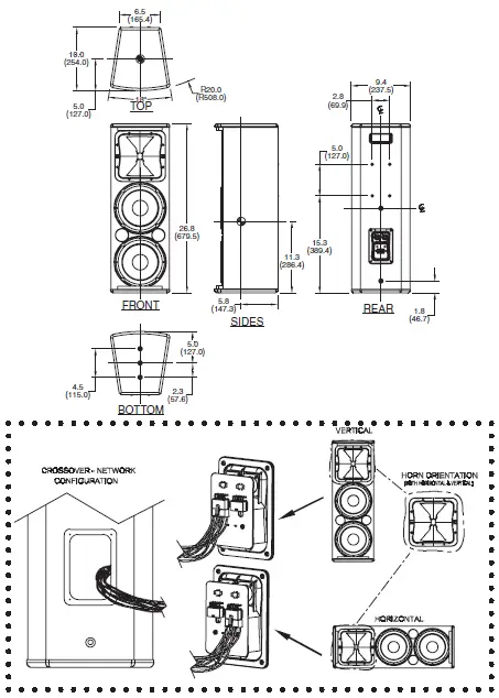 JBL-Professional-AC28-95-Compact 2-way-Loudspeaker-System-fig-4