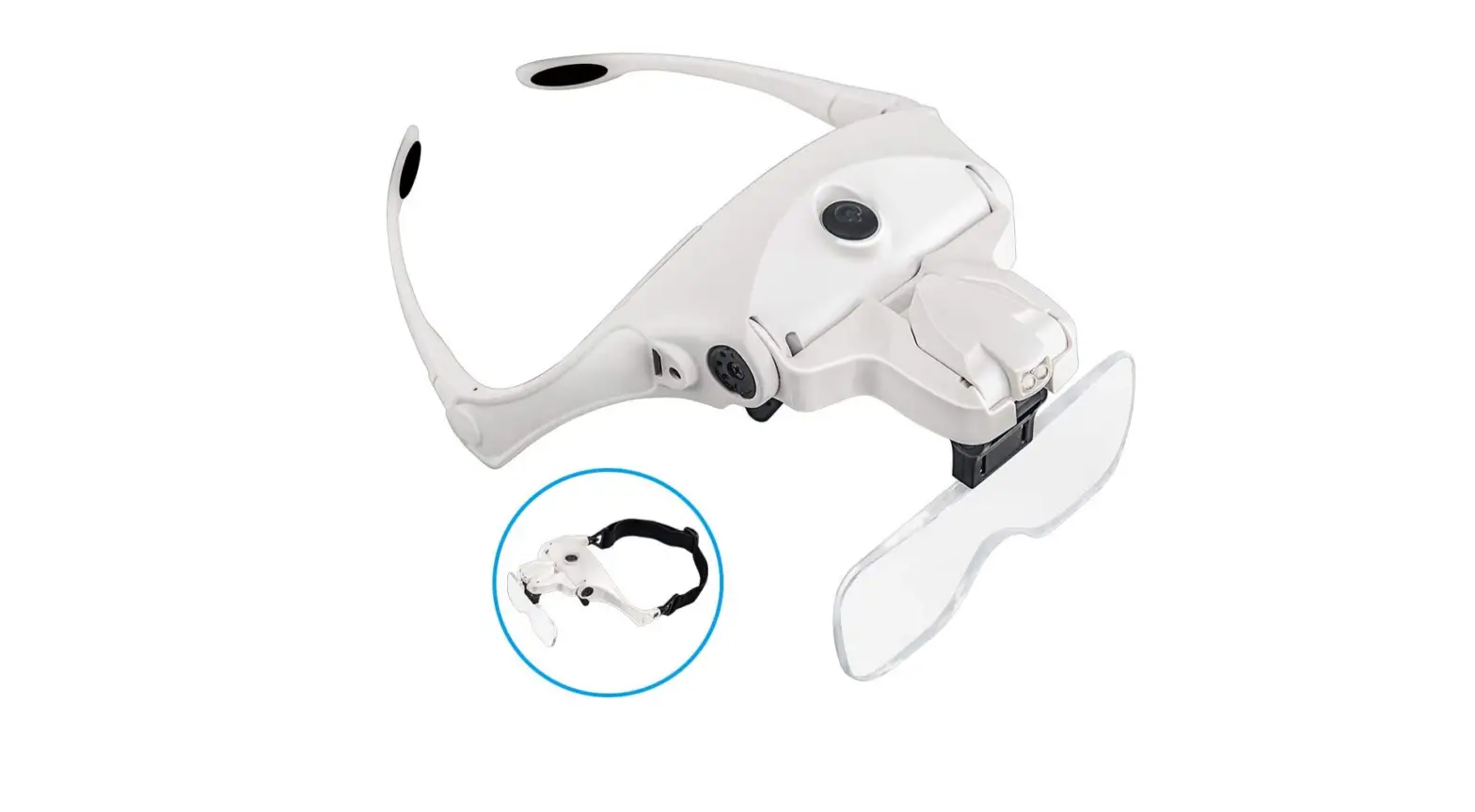 Bijia Head Magnifier Head Mount Magnifying Glass With Headband User Instruction
