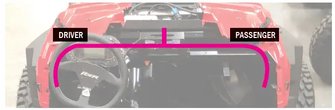 SSV WORKS RZ4-2ARC Polaris RZR XP Turbo S 2-Speaker Kit-12