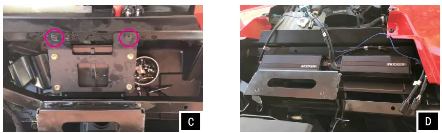 SSV WORKS RZ4-2ARC Polaris RZR XP Turbo S 2-Speaker Kit-8