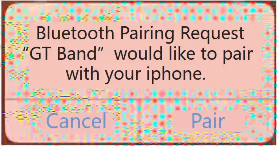 GT Band Smart Sports Watch - Bind process