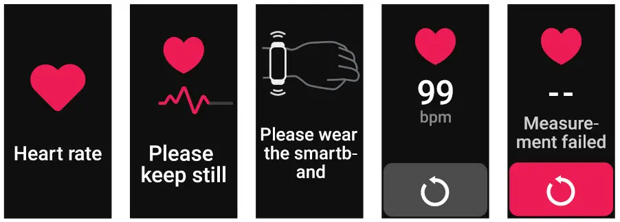 GT Band Smart Sports Watch - Heart Rate