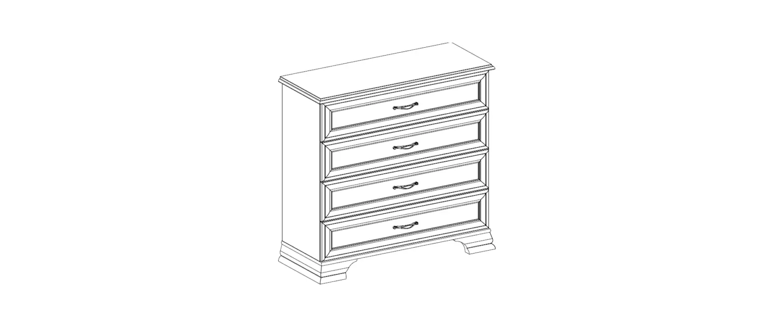 Tiffany 4s Chest Of Drawers Instruction Manual