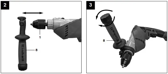 Einhell RT ID 65 Hammer Drill - overview 2
