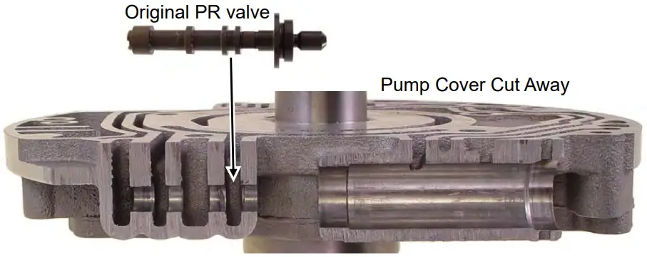 TRANSGO 5L4 ACT VL 5L40E Actuator Feed Limit Valve Repair - Fig 1