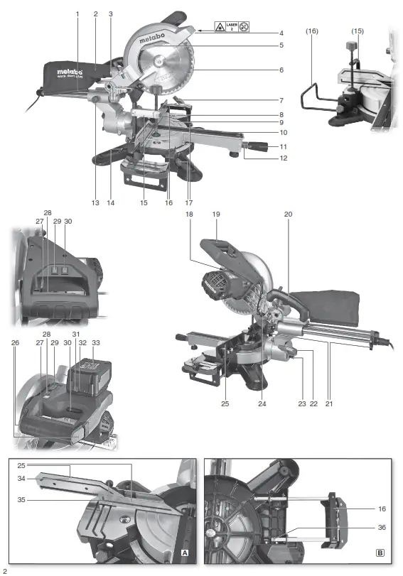 BOSCH KGS, KGSV Series Miter Saw - 1