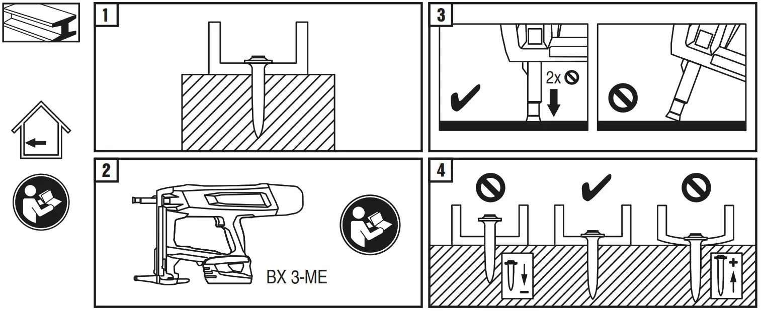HILTI BX 3 ME Cordless Fitting Tool