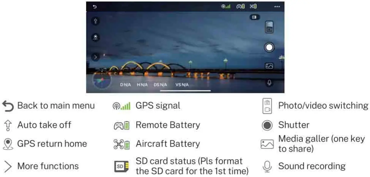 Bwine F7 GB2 Foldable Camera Drone - fig 20