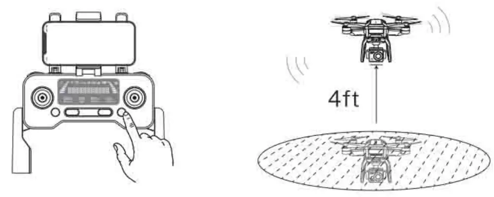 Bwine F7 GB2 Foldable Camera Drone - fig 3