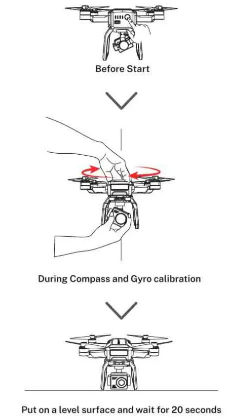 Bwine F7 GB2 Foldable Camera Drone - fig 36