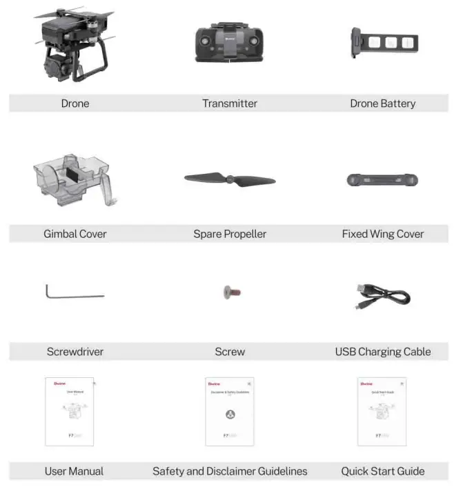 Bwine F7 GB2 Foldable Camera Drone - fig 55